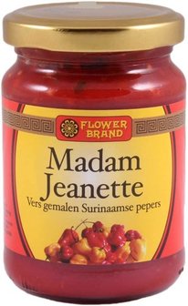 FLOWERBRAND SAMBAL MADAM JEANETTE ROOD 200 GR