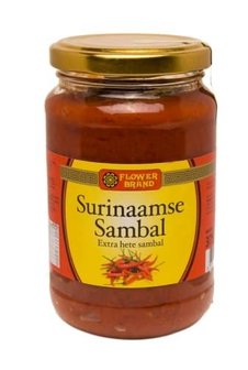 FLOWER BRAND-  SURINAAMSE SAMBAL 200 GR