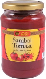 FLOWER BRAND - SAMBAL TOMAAT 375 GR