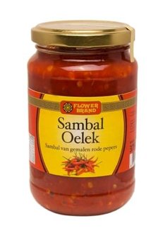 FLOWER BRAND - SAMBAL OELEK 375 GR