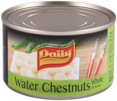 DLY  WATER CHESTNUTS 226 GR