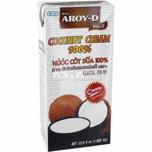 AROY-D COCONUT CREAM 100% 1Ltr