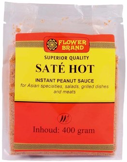 (FLOWER BRAND) SATE HOT 400GR