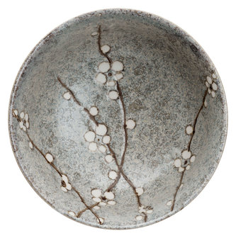 TOKYO DESIGN STUDIO -  GREY SOSHUN TAYO BOWL 17X9CM 900ML YT-9969