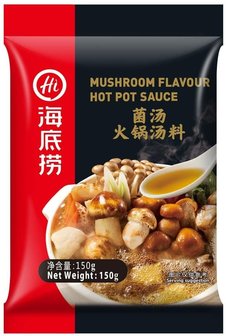 HAIDILAO - MUSHROOM FLAVOUR HOT POT SAUCE 150GR