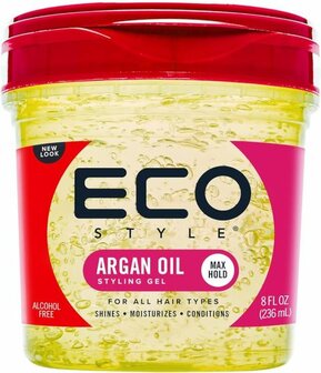 ECO STYLE - STYLING GEL ARGAN OIL 8OZ