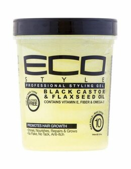 ECO STYLE - STYLING GEL BLACK CASTOR OIL 32OZ