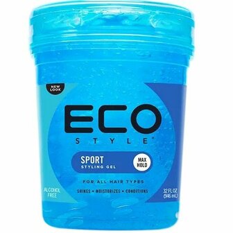 ECO STYLE - STYLING GEL COLOR BLUE SPORT 32OZ