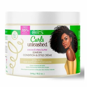 ORS - CURLS UNLEASHED LEAVE IN CONDITIONING CREME 16OZ