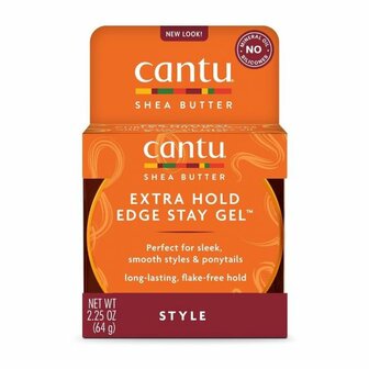 CANTU - SHEA BUTTER -  NATURAL HAIR EDGES STAY GEL 2,25OZ