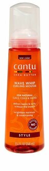 CANTU - SHEA BUTTER - NATURAL WAVE WHIP CURLING MOUSSE 8,4OZ