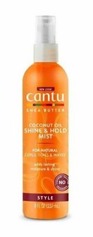 CANTU - SHEA BUTTER NATURAL HAIR COCONUT OIL SHINE &amp; HOLD MIST 8OZ