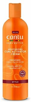 CANTU -SHEA BUTTER NATURAL HAIR MOISTURIZING CURL ACTIVATOR CREAM 12OZ