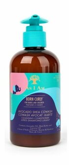 AS I AM - BORN CURLY- AVOCADO SHEA COWASH 8OZ