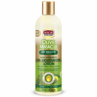 AFRICAN PRIDE  -OLIVE MIRACLE - MOISTURIZING LOTION 12OZ