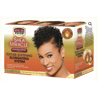 AFRICAN PRIDE - SHEA BUTTER MIRACLE -TEXTURE SOFTENING KIT