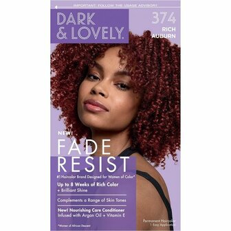 DARK &amp; LOVELY - COLOR RICH AUBURN 374 