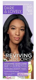 DARK &amp; LOVELY - REVIVING COLOR 391 RADIANT BLACK