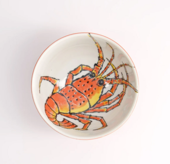 TOKYO DESIGN STUDIO - Seafood Bowl 13.2x7.3cm 500ml Lobster Red LB554/E 6/48