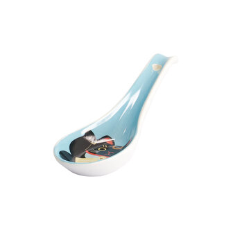 TOKYO DESIGN STUDIO - Kawaii Japan Spoon Blue 13.8x4.8cm 21684 12/144