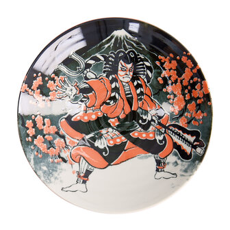 TOKYO DESIGN STUDIO - Asakusa Pasta Plate 21x5cm Kabuki 21885 4/32