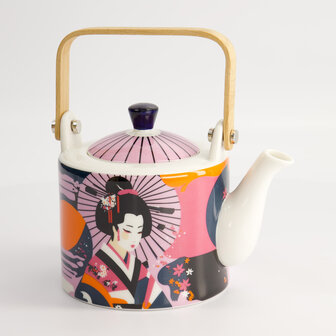 TOKYO DESIGN STUDIO - Kawaii Maiko Tea Pot Giftset 0.8lt 1/12