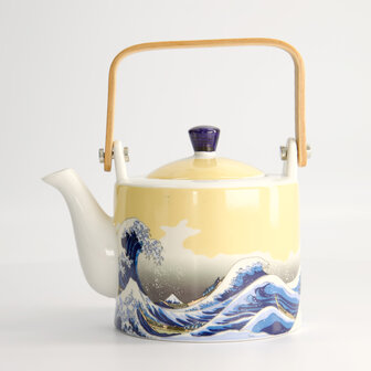 TOKYO DESIGN STUDIO - Kawaii Hokusai Tea Pot Giftset 0.8lt 1/12