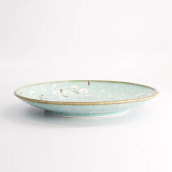 TOKYO DESIGN STUDIO - Light Blue Sakura Plate 26x3.4cm 4/24