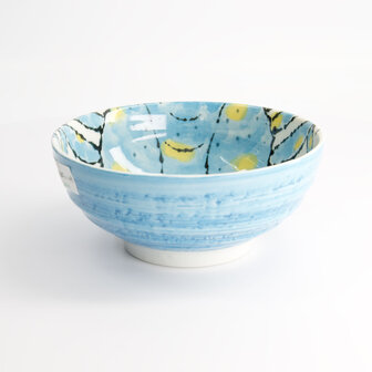 TOKYO DESIGN STUDIO - Seafood Ramen Bowl 18.5x8.2cm 1200ml Crab Light Blue 3/24