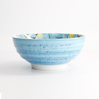 TOKYO DESIGN STUDIO - Seafood Ramen Bowl 18.5x8.2cm 1200ml Crab Light Blue 3/24