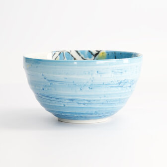 TOKYO DESIGN STUDIO - Seafood Bowl 13.2x7.3cm 500ml Crab Light Blue 6/48