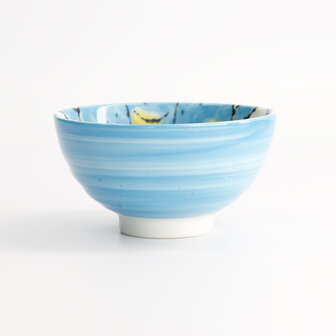 TOKYO DESIGN STUDIO - Seafood Rice Bowl 11.2x6.2cm 300ml Crab Light Blue 6/96