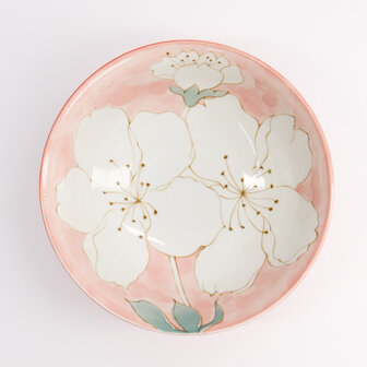 TOKYO DESIGN STUDIO - Sakura Pink Ramen Bowl 19.5x7.5cm 4/32