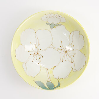 TOKYO DESIGN STUDIO - Sakura Yellow Ramen Bowl 19.5x7.5cm 4/32