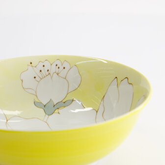 TOKYO DESIGN STUDIO - Sakura Yellow Ramen Bowl 19.5x7.5cm 4/32