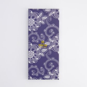 TOKYO DESIGN STUDIO - Chopstick Giftset/5 Blue Flowers B-1220X 1/100