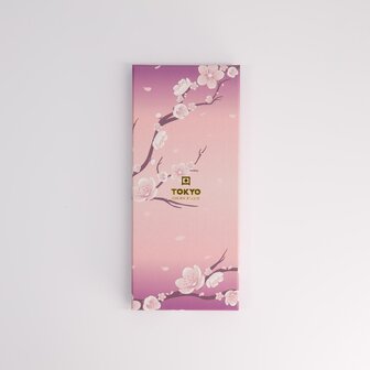 TOKYO DESIGN STUDIO - Chopstick Giftset/5 Purple Sakura 291A 21290 1/100