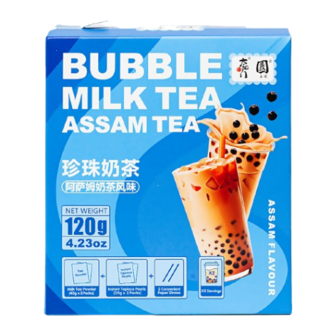 TYM BUBBLE MILK TEA DRINK - ASSAM FLAVOR 120 GRAM