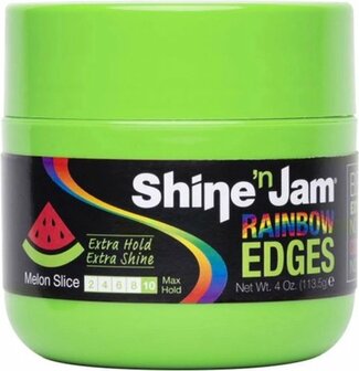 Ampro Shine &#039;n Jam Rainbow Edges Melon 4oz