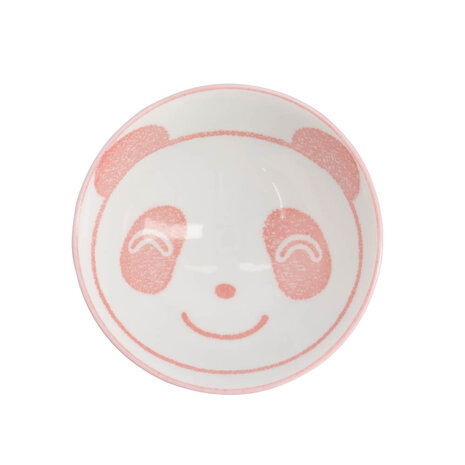 TOKYO DESIGN STUDIO - Kawaii Rice Bowl Panda 10.5x5.5cm 200ml Pink 5/120