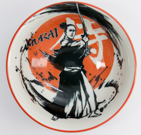 TOKYO DESIGN STUDIO - Asakusa Bowl 20.5x8cm 1250ml Samurai KA-8034/A 4/32