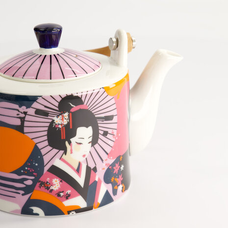 TOKYO DESIGN STUDIO - Kawaii Maiko Tea Pot Giftset 0.8lt 1/12