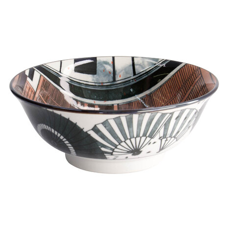 TOKYO DESIGN STUDIO - Asakusa Bowl 20.5x8cm 1250ml Geisha 21556 4/32