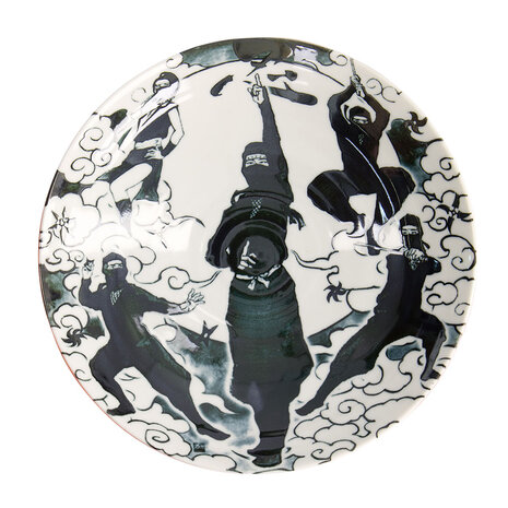 TOKYO DESIGN STUDIO - Asakusa Pasta Plate 21x5cm Ninja 21883 4/32