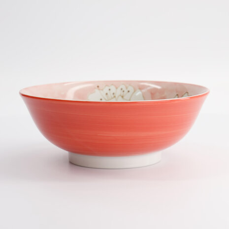 TOKYO DESIGN STUDIO - Sakura Pink Ramen Bowl 19.5x7.5cm 4/32