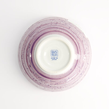 TOKYO DESIGN STUDIO - Seafood Bowl 15.8x8.1cm 950ml Blowfish Fugu Purple 4/32