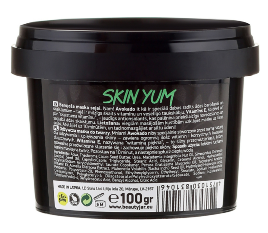 BEAUTY JAR - Skin Yum Nourishing Face Mask