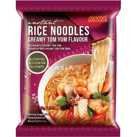 Mama - Rice Noodles Creamy Tom Yum Flavour - Noodles (55 gr) – K-Ramen -  Love For Noodles