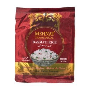 (MEHNAT CROWN) BASMATI RICE 1 KG - Toko Azia